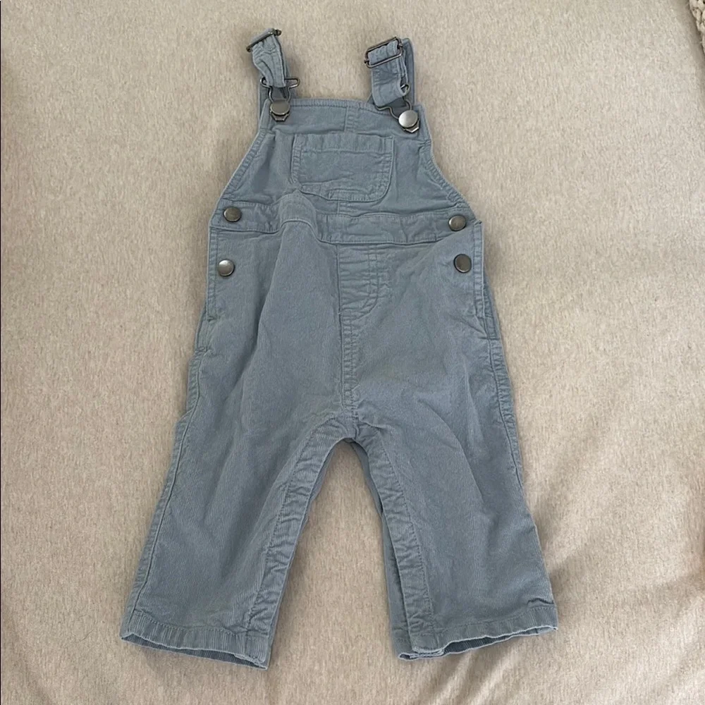 Hanna Andersson Light Blue Corduroy Overalls